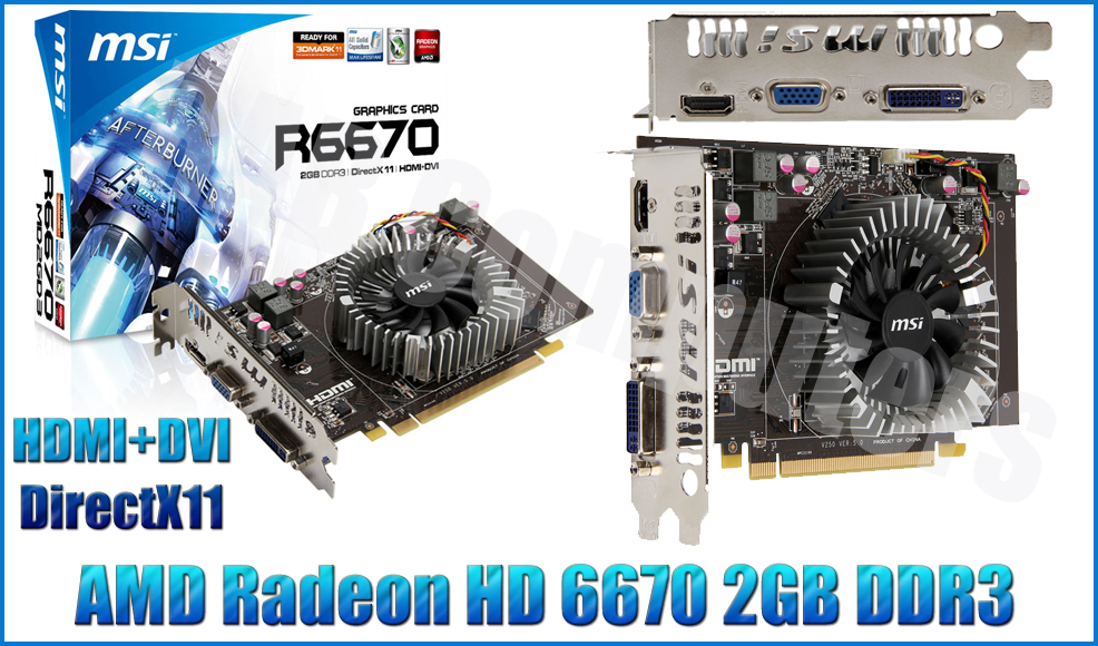 Amd Radeon Hd6670 2Gb Ddr3